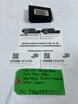 Oem 2002-2005 Dodge Ram 1500-3500 Keyless Entry Receiver Module 56045755AC. Fixed Price $112.01.