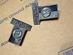 1968 1969 Buick Skylark Roof Sail Panel Emblem Set 2 7759501 Oem Gm 68-69. Fixed Price $50.00.