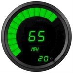 3/8" Universal Speedometer Tachometer Bargraph Gauge Green Led Black Bezel. Fixed Price $149.85.