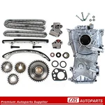 Fits 98-01 Nissan Altima 2.4L KA24DE Engine Timing Cover Chain Kit And Oil Pump. Fixed Price $125.35.