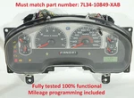 2007 Ford F-150 Xlt Instrument Panel Cluster Speedometer 7L34-10849-XAB. Fixed Price $174.99.