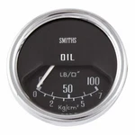New Smiths Oil Pressure Gauge 13H4459 52MM 2" Mechanical Triumph Mg Etc. Fixed Price $179.95.