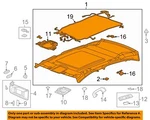 Gm Oem 16-17 Xts Roof Interior Trim-headliner 84259688. Fixed Price $1334.52.