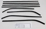 Window Sweeps Felt Kit For 1963-66 Dodge Dart 2 Door Hardtop Usa Made. Fixed Price $264.74.