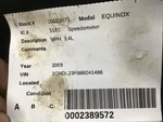 Speedometer Mph Id 20821175 Fits 08-09 Equinox 435428. Fixed Price $50.40.