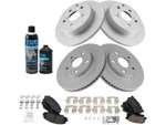 Trq 56YR21G Front And Rear Brake Pad Rotor Kit Fits 2006-2018 Toyota RAV4 Le. Fixed Price $206.70.