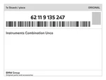 Genuine Bmw Instruments Combination Unco 62119135247 New. Fixed Price $677.32.