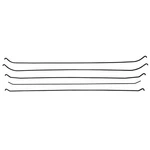 1966 1967 Chevelle/gto/le Mans Headliner Bow Rods 5 Pcs Black Painted Steel. Fixed Price $79.99.
