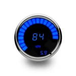 Intellitronix Blue Led (bar) Speedometer Gauge - Black Faceplate / Chrome Bezel. Fixed Price $160.30.