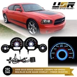 Blue Glow Gauge Black Overlay For 06-10 Dodge Charger/magnum 160MPH Cluster. Fixed Price $54.95.