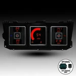 Intellitronix Red Led Gauge Set With Gps Sending Unit 1973-1979 Ford Bronco. Fixed Price $600.75.