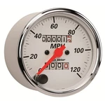 Autometer 1396 3-1/8" Speedometer, 0-120 Mph, Arctic White New. Fixed Price $157.98.