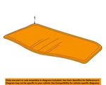 Gm Oem 05-13 Corvette Removable Top Interior Trim-headliner 10381648. Fixed Price $287.92.