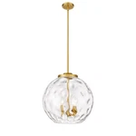 Innovations Ball Athens Water Glass 16" 3-LT Pendant, Gd 221-3S-SG-G1215-16. Fixed Price $381.92.