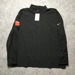 Nike Golf Fabric Mix 1/2 Zip Cover Up Mens Xl Black Performance Pullover 746102. Fixed Price $39.95.