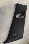 07-13 Bmw X5 Left Driver Pillar Upper Trim Panel Black Cover Column Fabric. Fixed Price $28.10.