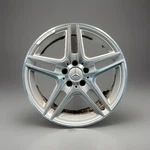 2011-2013 Mercedes E-class Amg 18" Used Factory Rim 18X8.5 Oem A2124013602 Bent*. Fixed Price $175.00.