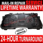 05-07 Ford F-250 Superduty Instrument Gauge Cluster Speedometer Repair Service. Fixed Price $169.99.