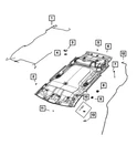 New Genuine Mopar Retainer 2016-2024 Oe 68237802AA. Fixed Price $14.58.