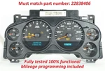 07 - 13 Chevy Silverado Gmc Sierra Instrument Panel Cluster Speedometer 22838406. Fixed Price $146.84.