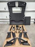 2012-2018 Audi S6 A6 Black Interior Swap Roof Headliner Pillar Panel Cover Set. Fixed Price $2999.99.