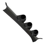 Glowshift Black Triple Pillar Gauge Pod Fits 2004-2009 Mazda 3 52MM. Fixed Price $52.99.