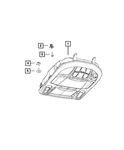 Genuine Mopar Z-axis Clip 68258971AA. Fixed Price $15.18.