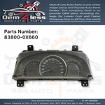 Toyota Camry Instrument Cluster Speedometer 2012 2015 Oem 83800-0X660. Fixed Price $299.00.
