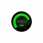 Intellitronix M9001G Led Digital/bargraph Memory Tachometer 3-3/8" Black Green. Fixed Price $144.84.