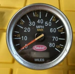Peterbilt 17-04371-21A15 Speedo Msg Ctr 2100 Mph Satin Bezel New# Q43-6015-21A15. Fixed Price $300.00.