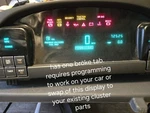 99 Cadillac Deville Instrument Gauge Cluster Ipc Display 73K 09355276 Broke Tab. Fixed Price $264.95.
