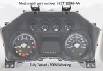 2014 Ford F-250 4X4 Instrument Panel Cluster Speedometer EC3T-10849-AA 343K Mile. Fixed Price $177.99.