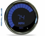 Intellitronix MS9222B Led Digital/bargraph Memory Speedometer 3-3/8" Chrome Blue. Fixed Price $157.19.