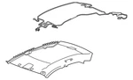 Genuine Gm Light Titanium Headliner 23138783. Fixed Price $404.20.