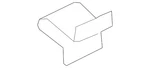 Genuine Mitsubishi Upper Center Pillar Trim Clip MU470013. Fixed Price $7.88.