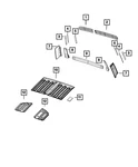 Genuine Mopar Headliner 6LH66TX7AD. Fixed Price $408.47.