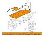 Gm Oem 13-16 Acadia Roof Interior Trim-headliner 23392318. Fixed Price $568.57.