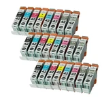 Printer Ink Jet Cartridges Tanks + Chip Pack For CLI-42 Canon Pixma PRO-100. Fixed Price $33.99.