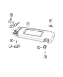 Genuine Mopar Z-axis Clip 68261709AA Qty. Fixed Price $27.70.