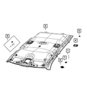 Genuine Mopar Headliner 7FK99TX7AA. Fixed Price $1882.31.