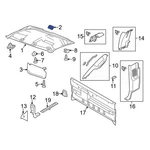 Ford F-250 Super Duty 2011-2016 8A8Z74311A70A Headliner Clip. Fixed Price $11.66.