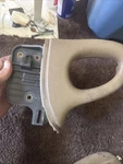 99-06 Gmc Yukon Nbs Silverado Sierra Passenger Rear B-pillar Grab Rh Brown Tan. Fixed Price $29.27.