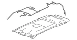 Genuine Gm Light Titanium Headliner 84074385. Fixed Price $1854.94.