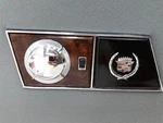 90-92 Cadillac Brougham 4 Dr, Grey Right Drivers Rear Dome Light. Fixed Price $63.74.