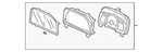 Genuine Honda Instrument Cluster 78220-SNC-A11. Fixed Price $594.92.