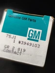 Nos Gm 1967-82 Corvette Tilt Telescopic Horn Ring Contact Switch 3949103. Fixed Price $79.00.