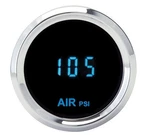 Dakota Digital Solarix 2-1/16" Round Air Pressure Gauge Blue Display SLX-19-1. Fixed Price $114.00.