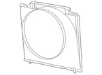 Genuine Ford Shroud 5C3Z-8B614-DA. Fixed Price $530.96.