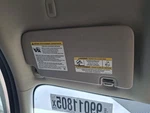 Used 2022 Ford Ranger Driver Left Sun Visor Gray 268-12561BL 113K Miles. Fixed Price $80.70.