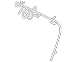 Genuine Mazda Headliner Wiring Harness N255-67-130C. Fixed Price $57.78.